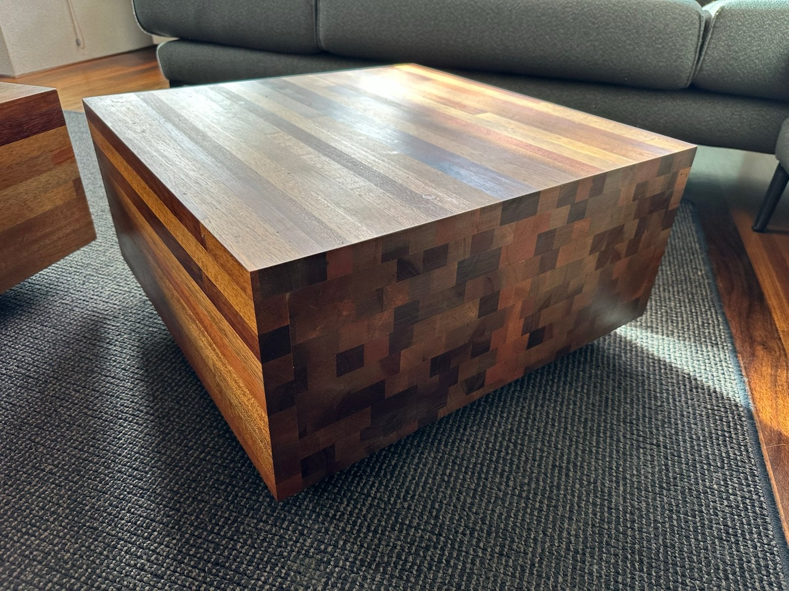 2x Salontafel Aulia Design Henk Vos by Lintelo, Ophalen, 50 tot 100 cm, Vierkant, 50 tot 100 cm