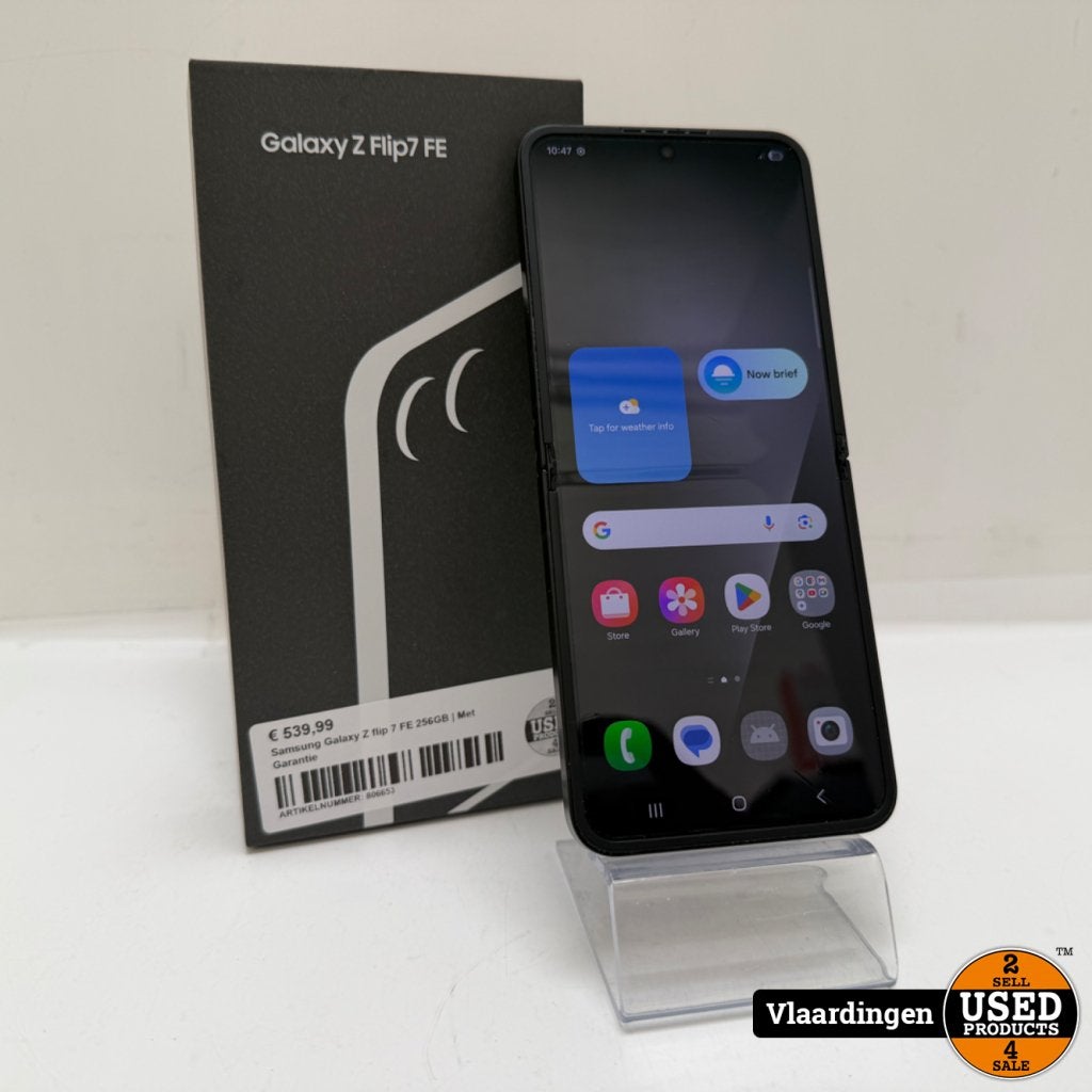 Samsung Galaxy Z flip 7 FE 256GB | Met Garantie, Telecommunicatie, Mobiele telefoons | Samsung, Samsung, Gebruikt, Support@Samsung.com