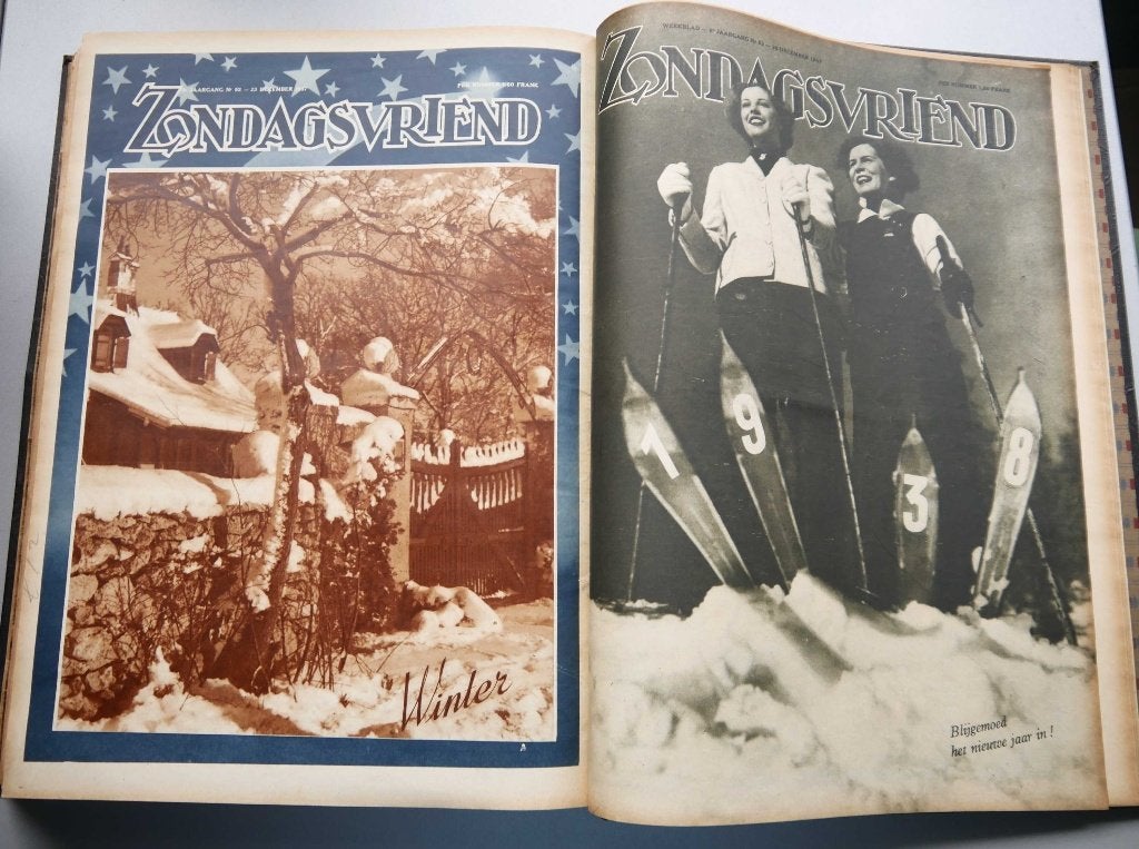 Zondagsvriend 1937  6 maanden ingebonden, Ophalen of Verzenden, Gelezen