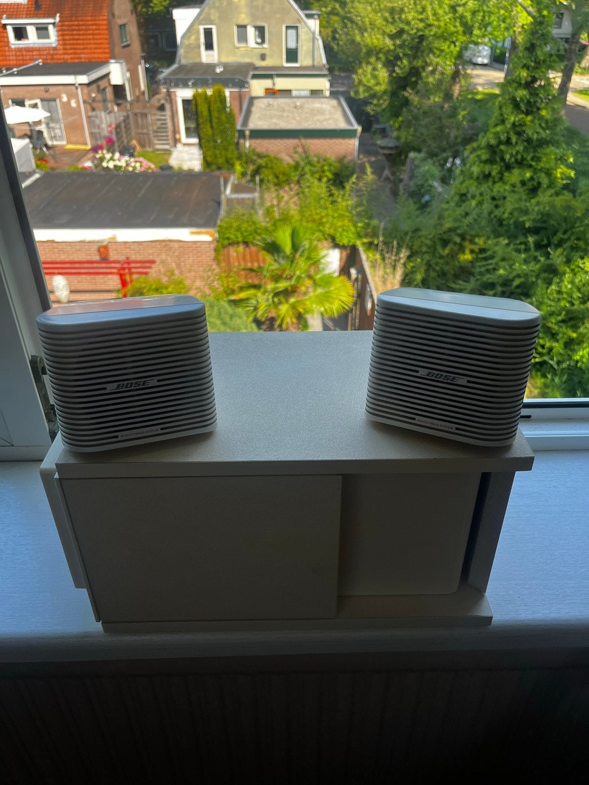 Bose Acoustimass 3 Speaker Systeem - Wit, Ophalen, Gebruikt, Speakerset, Bose
