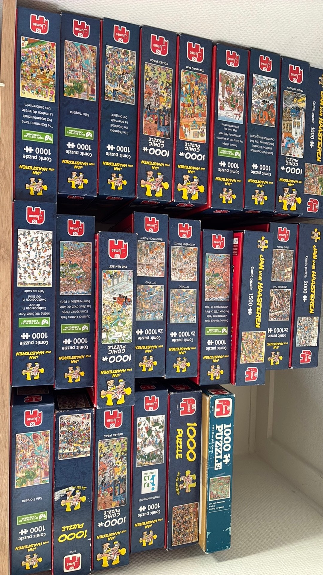 Puzzels Jan van Haasteren, Ophalen of Verzenden, 500 t/m 1500 stukjes