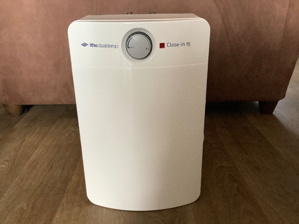 Daalderop Close-in 15 liter boiler., Doe-het-zelf en Verbouw, Geisers en Boilers, Ophalen, Aardgas, Boiler, Minder dan 20 liter