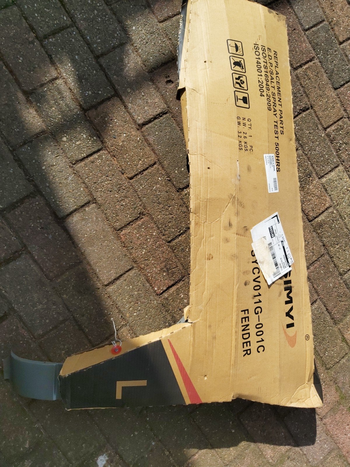 Nieuwe voorscherm standaard voor golf of vento bouwjaar 95, Ophalen, Nieuw, Voor, Spatbord