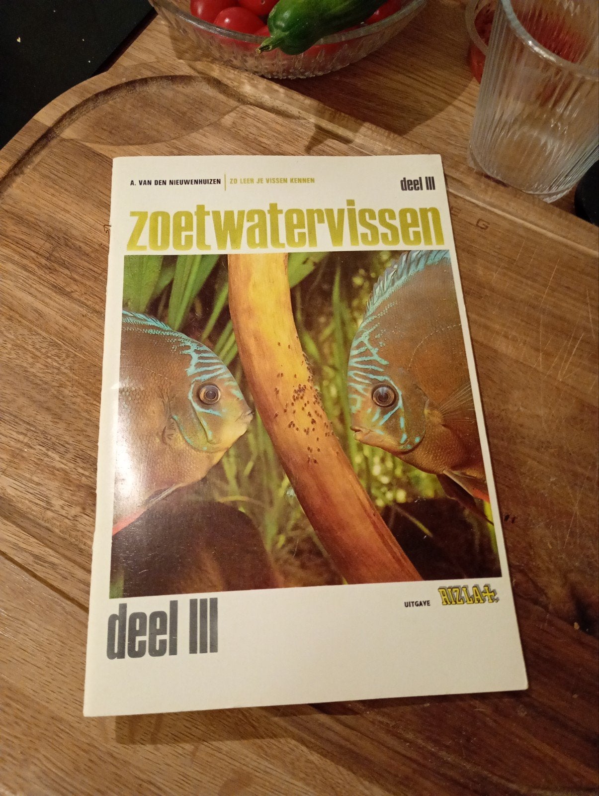 Zoetwatervissen Rizla deel III - A. van den Nieuwenhuizen, Ophalen of Verzenden, Gelezen, Overige onderwerpen, A. van den Nieuwenhuizen