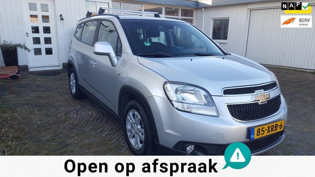 Chevrolet Orlando 1.8 LT, keurige en zeer goede 7 persoons a, Voorwielaandrijving, Euro 5, Stof, 4 cilinders