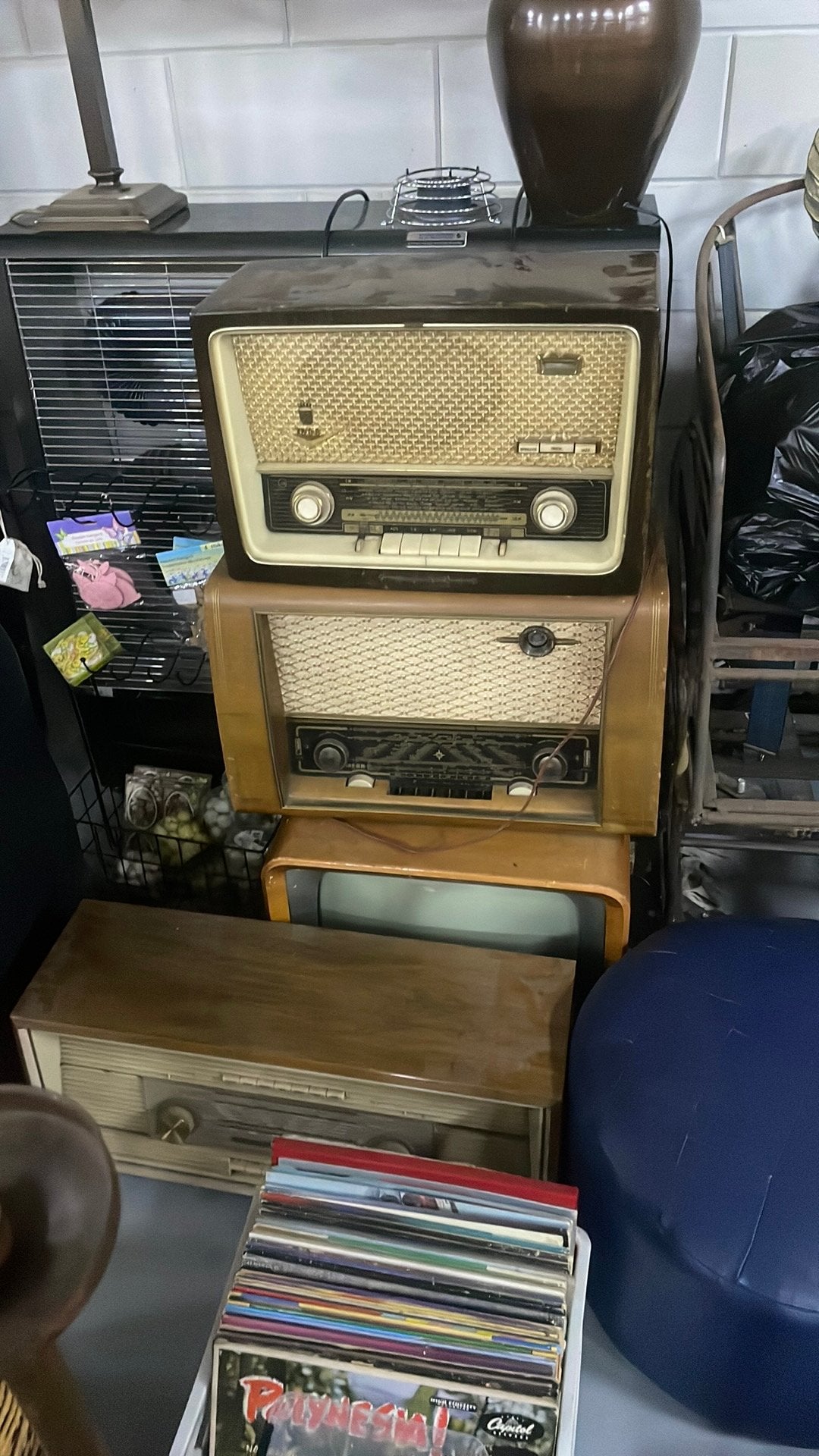 Oude radio,s 3 stuks  1 koop, Antiek en Kunst, Ophalen