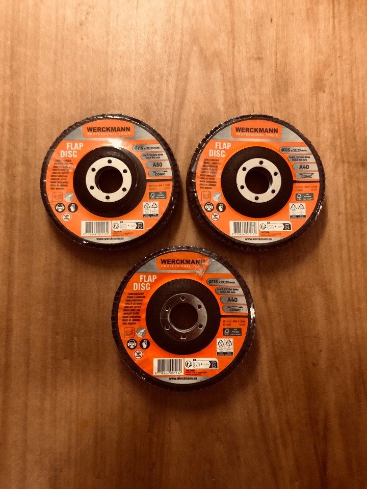 3x Werckmann lamellenschijf A40 2 in pakje Nieuw, Ophalen of Verzenden, Nieuw, Minder dan 700 watt, Overige typen