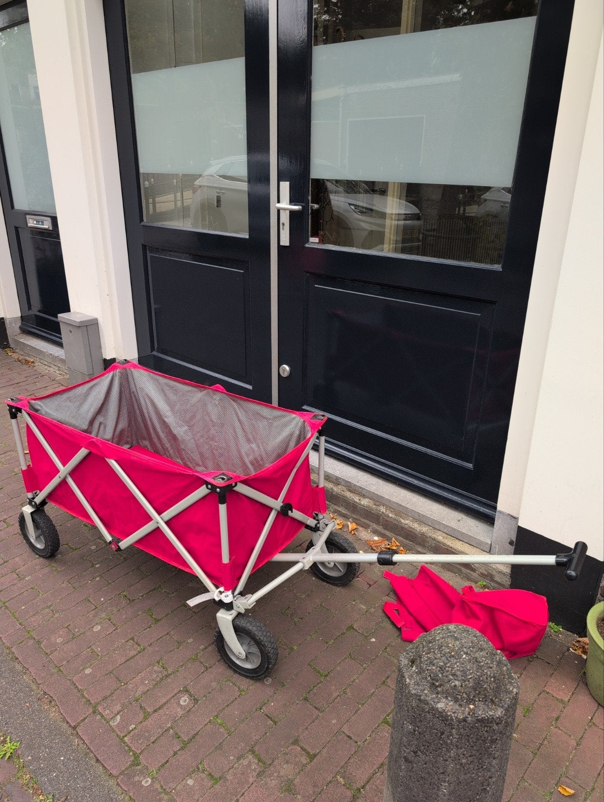 Brunner Bolderkar rood, Caravans en Kamperen, Ophalen, Opvouwbaar, Gebruikt