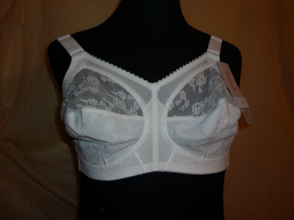 BH zonder beugels maat 85D merk :Triumph serie : Doreen, Triumph, Verzenden, Wit, BH