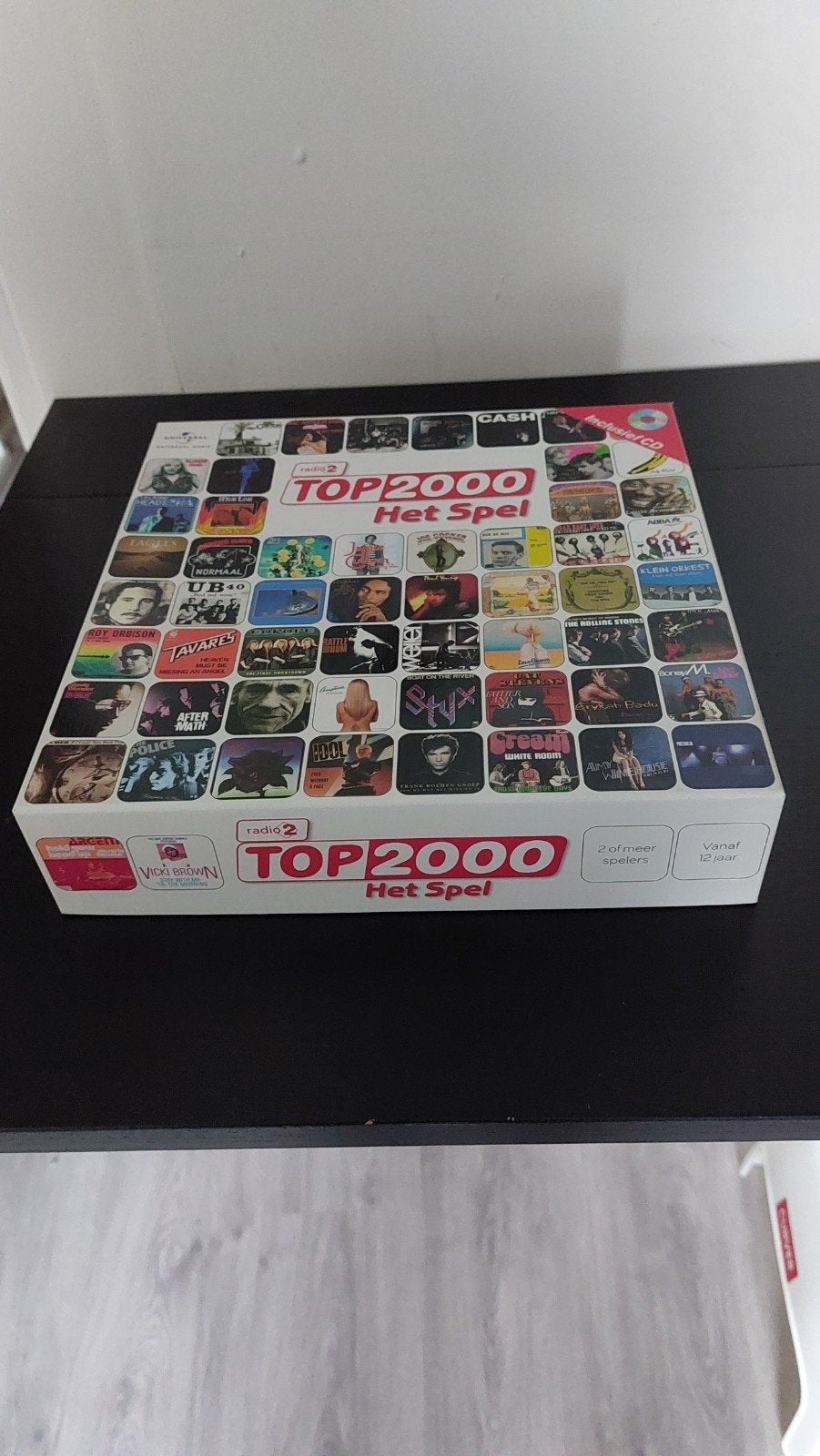 Top 2000 Het Spel - Muziekquiz Bordspel, Een of twee spelers, Ophalen of Verzenden, Gebruikt, Identity Games