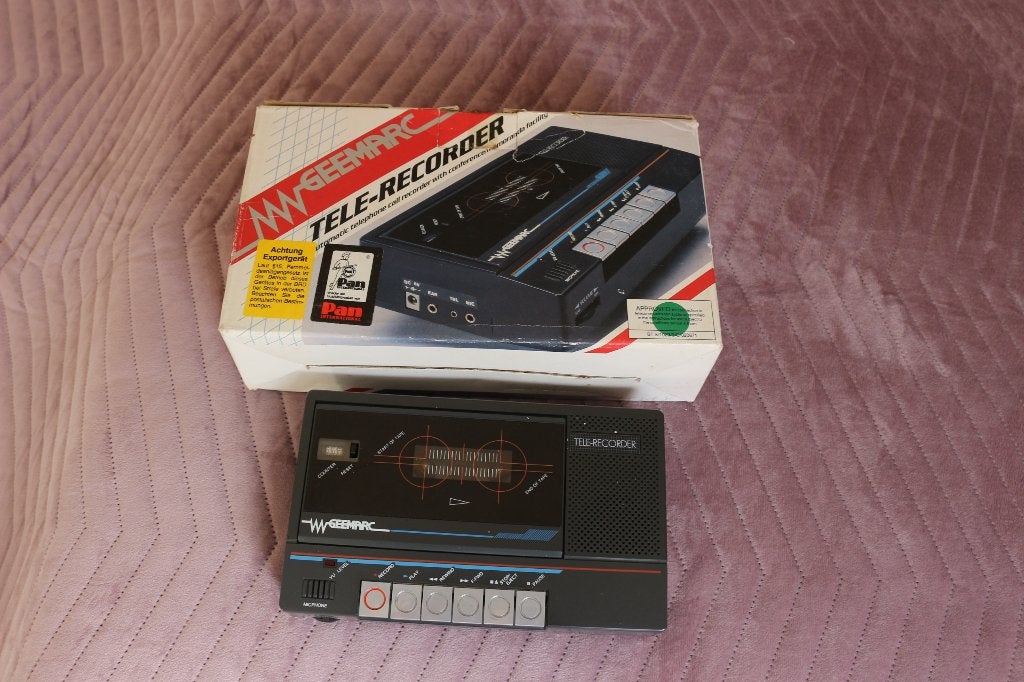 GEEMARC TELE-RECORDER, Ophalen of Verzenden, Enkel, Overige merken