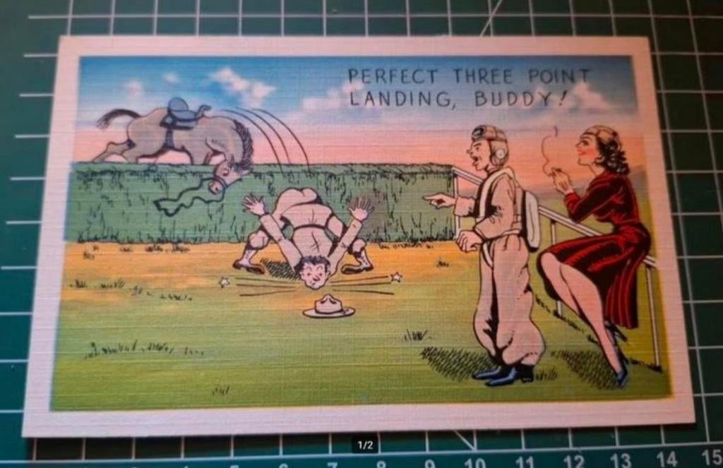 WWII - US - Paratrooper Card, Verzamelen, Verzenden, Landmacht, Amerika, Overige typen