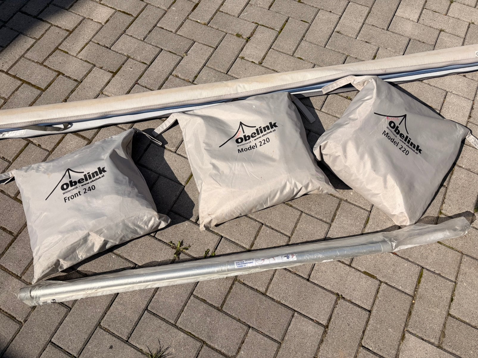 Fiamma caravanstore 280 zakluifel met wanden, Caravans en Kamperen, Caravan accessoires, Ophalen, Gebruikt