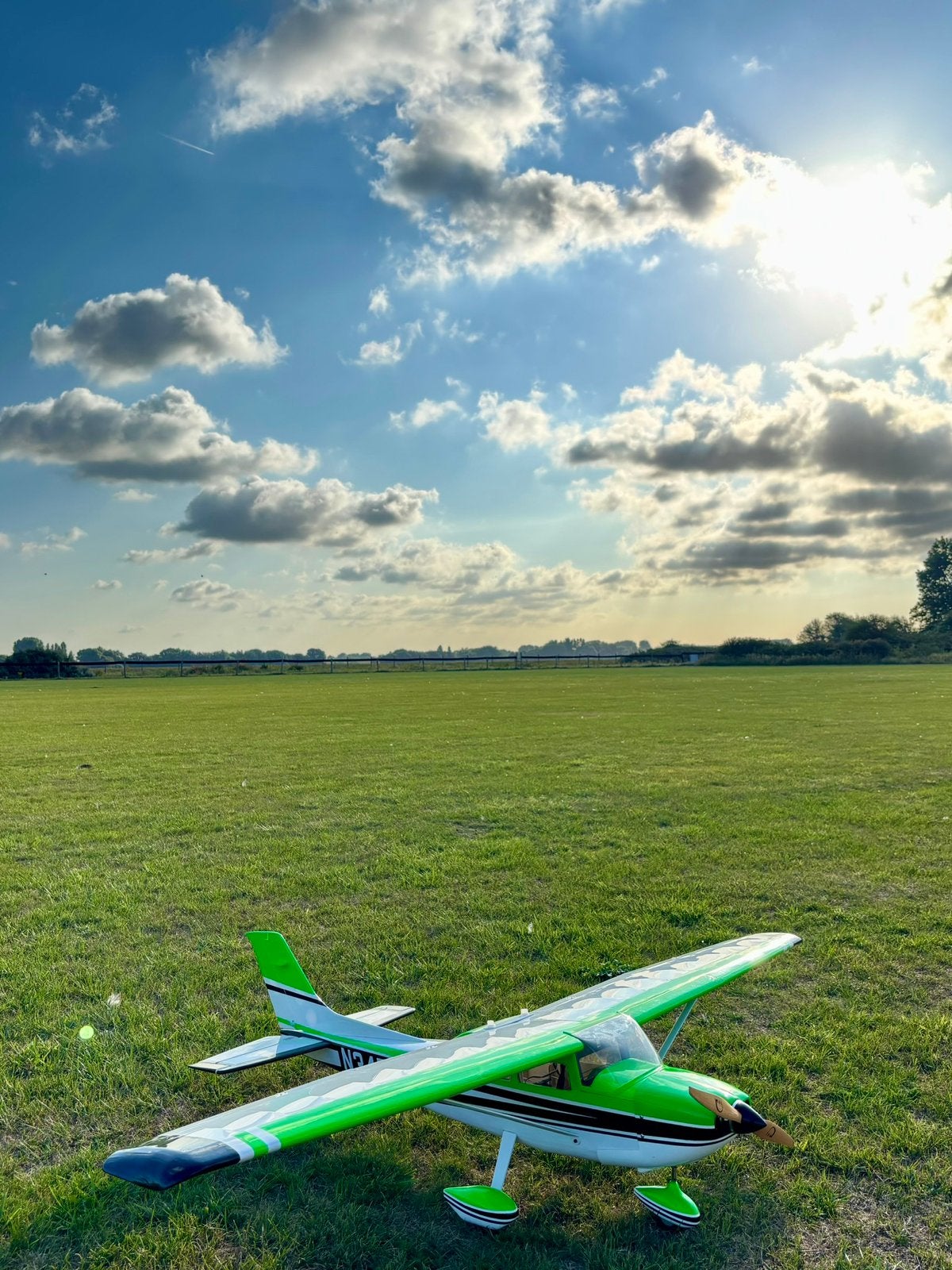 SEAGULL MODELS ( SG-MODELS ) CESSNA 182 SKYLANE  69", Ophalen, Gebruikt