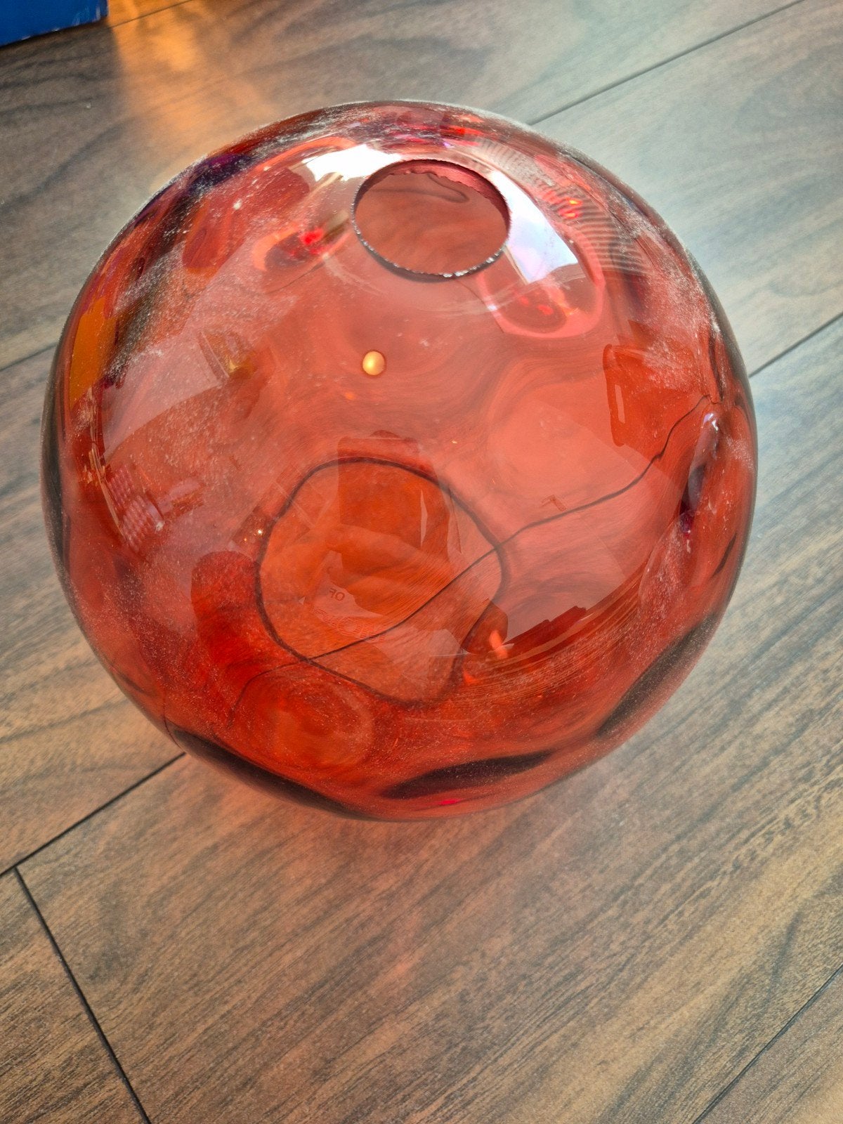 Ilaria glazen bol voor hanglamp - Rood, Ophalen, Gebruikt, Glas