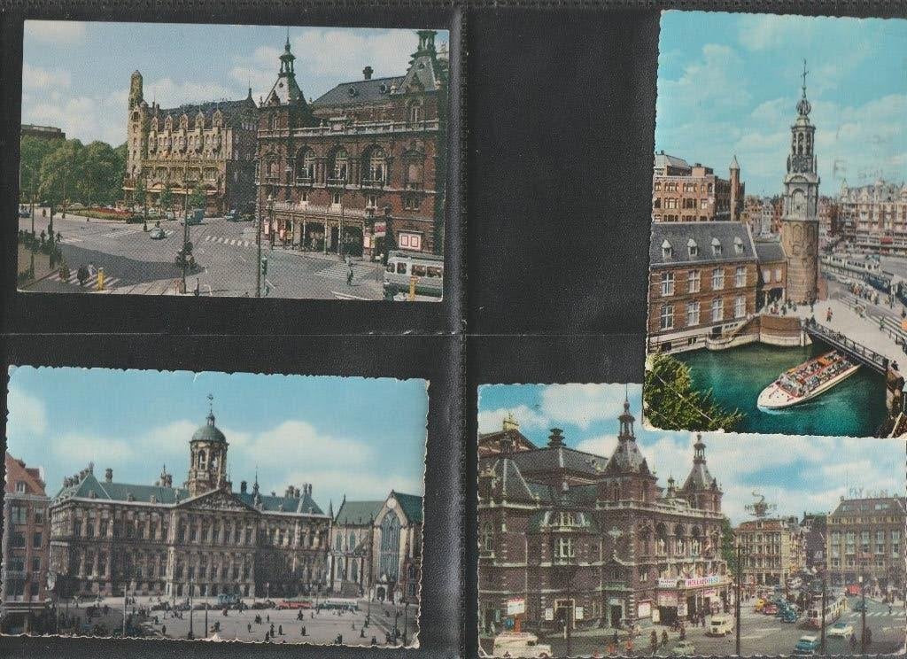 AMSTERDAM 24 GVB THEMA TRAM ALLERLEI VAN BLAUWE NAAR COMBINO, Verzamelen, Ophalen of Verzenden, 1960 tot 1980, Gelopen, Noord-Holland