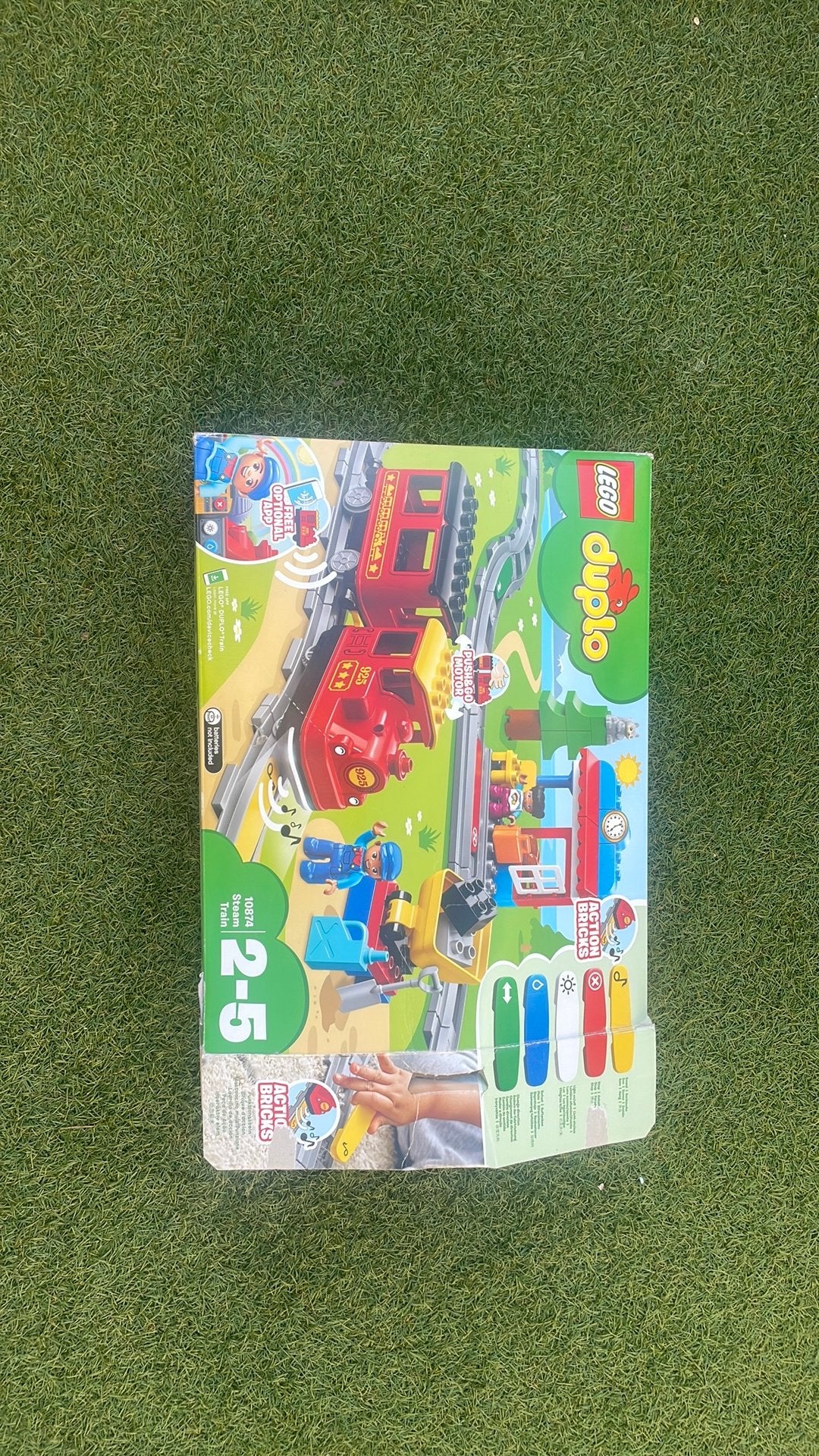 Lego duplo trein, Ophalen, 10 tot 50 stukjes, Gebruikt, 2 tot 4 jaar