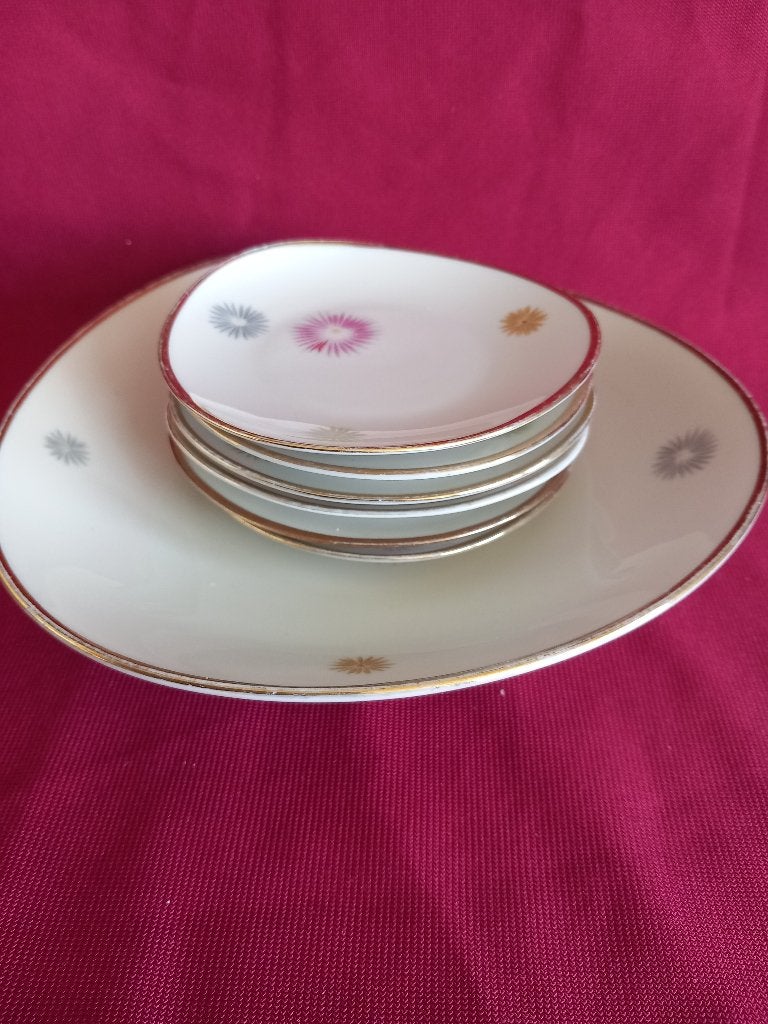 Bavaria Petit four setje, Jaren50/60, Ophalen of Verzenden