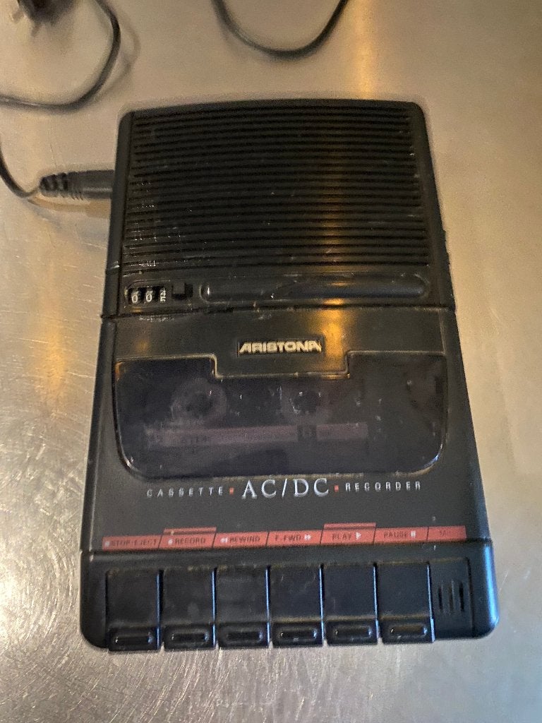 aristona cassetterecorder., Ophalen of Verzenden, Enkel, Overige merken, Tape counter