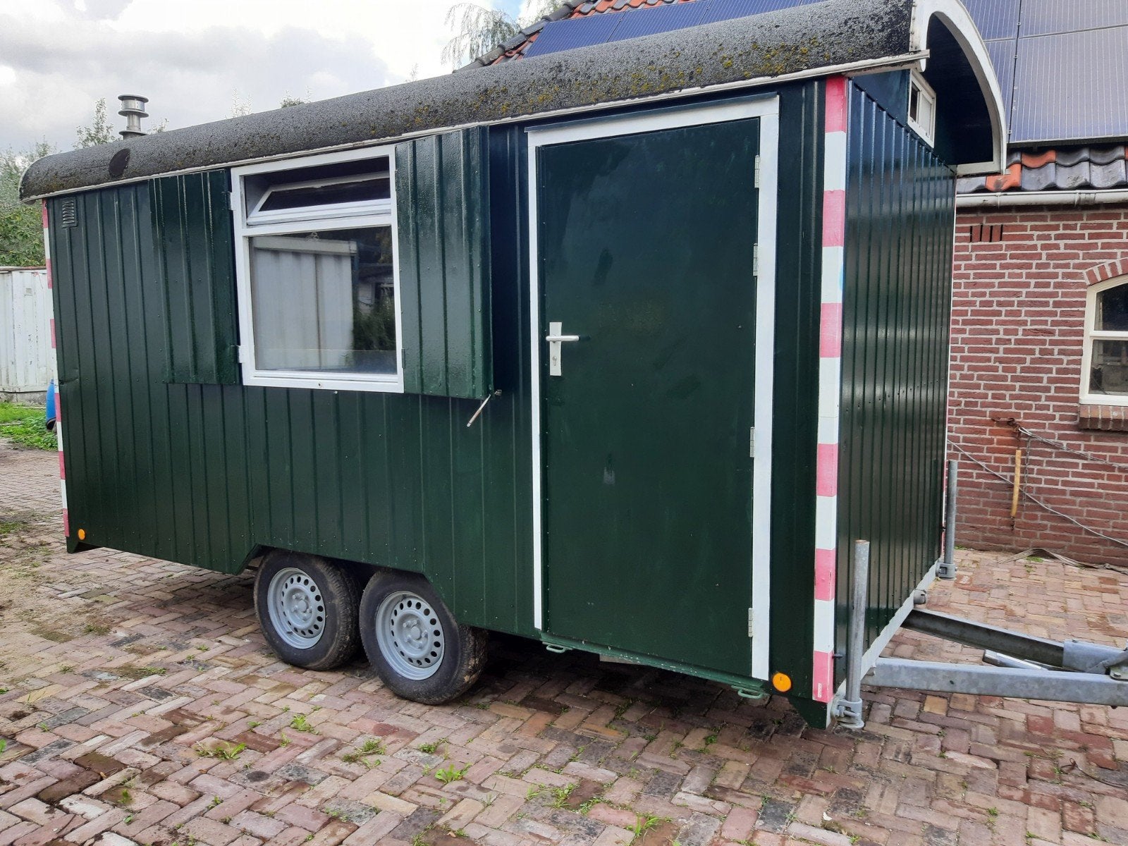schaftwagen snelverkeer pipowagen schaftkeet camping B&B, Ophalen of Verzenden, Schans, Pipowagen, Schans