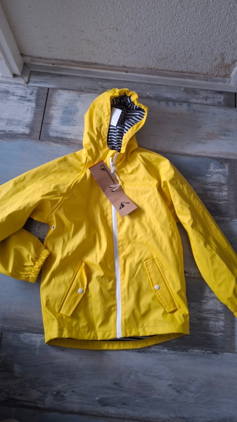Nieuwe gele regenjas voor kinderen, Ophalen of Verzenden, Nieuw, Mountainpeak, Jongen of Meisje