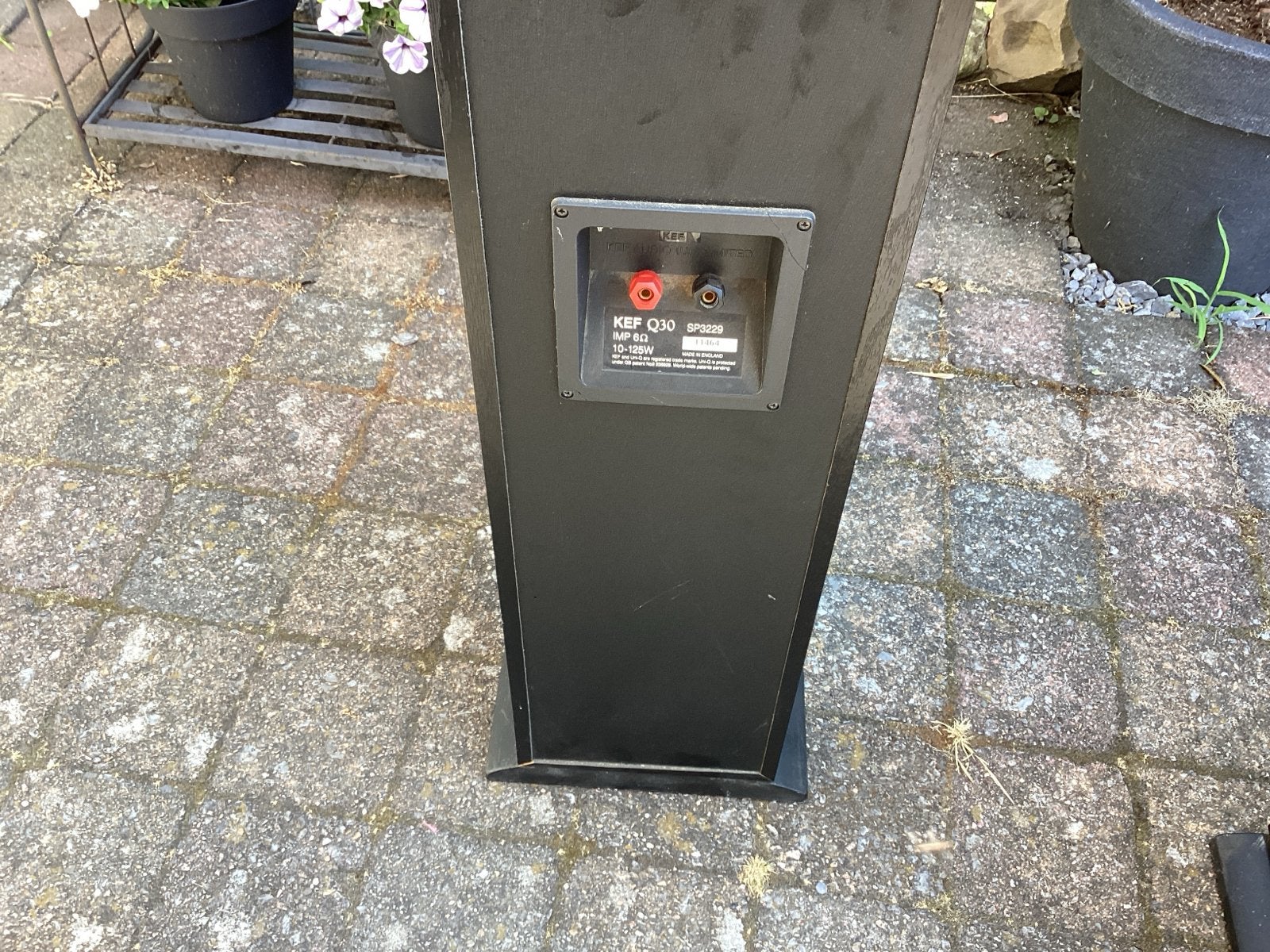 KEF Q30Vloerstaande Luidspreker - Zwart, Ophalen, Vloerstaande luidspreker, Gebruikt, 60 tot 120 watt