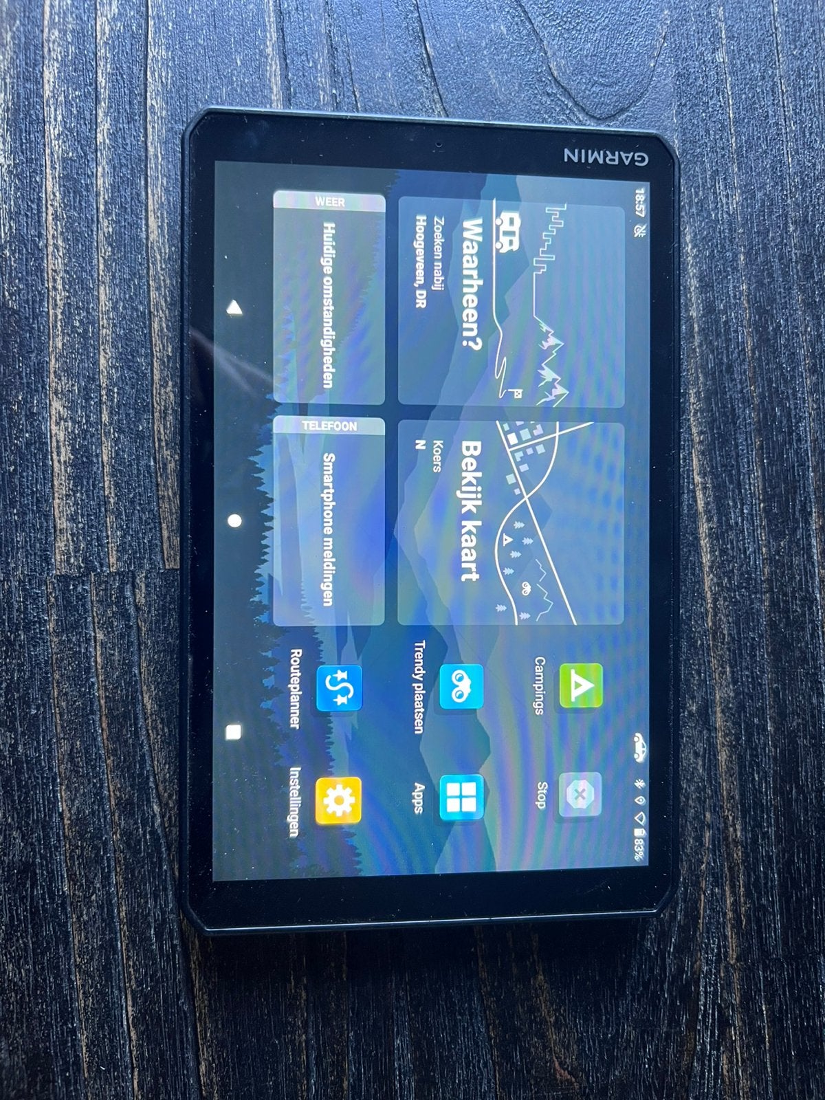 Garmin Camper 895 – Navigatiesysteem voor camper, Ophalen of Verzenden, Zo goed als nieuw, Update