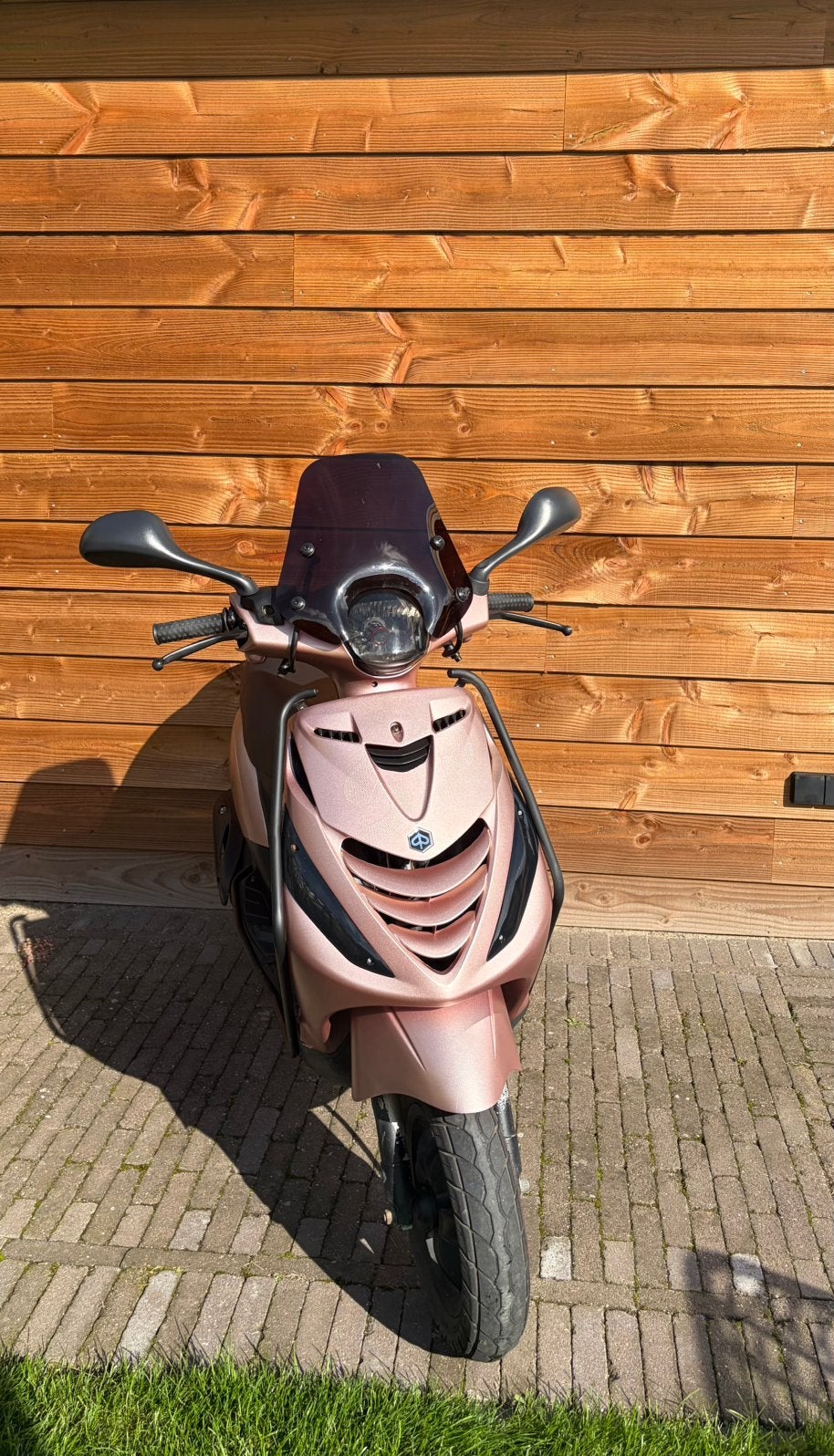 Piaggio zip 4takt 50cc roze, Ophalen, Maximaal 45 km/u, Zip, Zo goed als nieuw