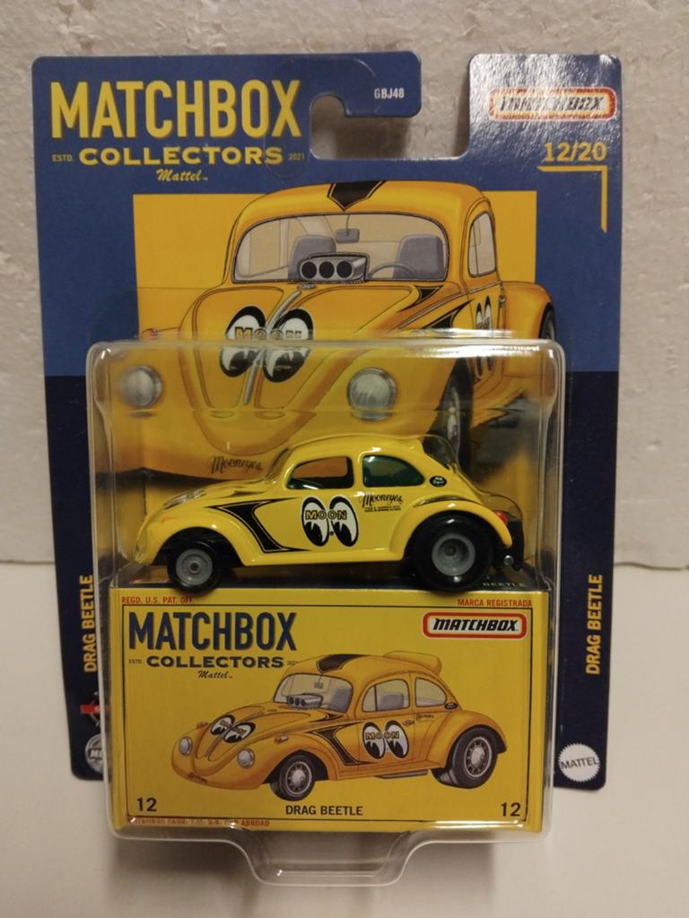 Matchbox Collectibles Volkswagen Kever Drag Beetle 3INCH, Ophalen of Verzenden, Zo goed als nieuw, Auto
