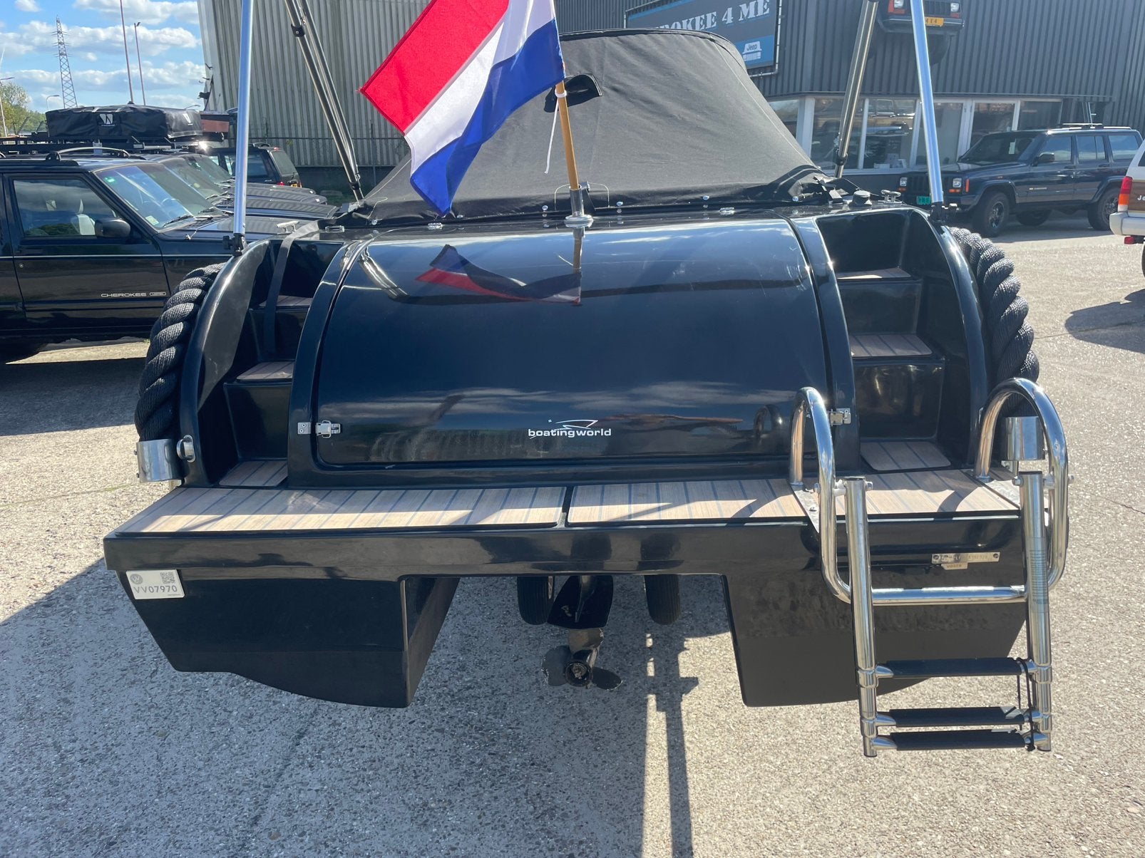 Zeer nette Gentle 530 Tender + 20 pk Suzuki, Ophalen, Tender, Zo goed als nieuw, Rondzit
