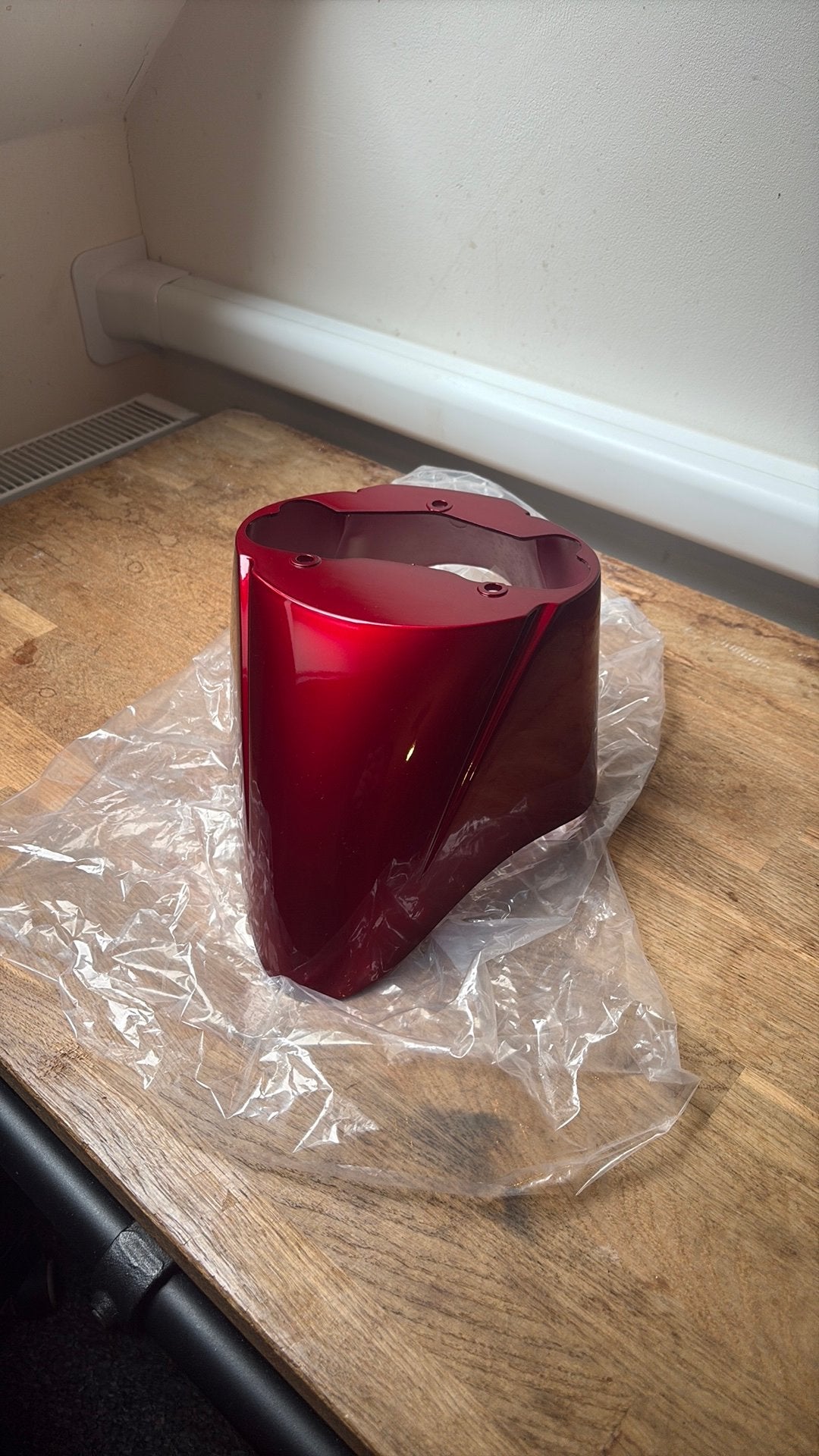 Voorspadbord zip candy red, Motoren, Ophalen of Verzenden