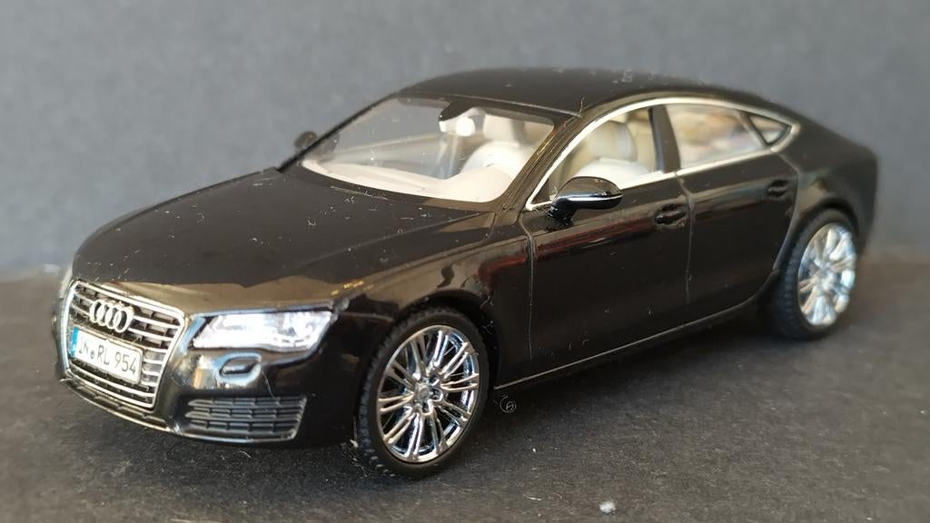 Audi A7 Sportback 1:43 Kyosho Pol, Hobby en Vrije tijd, Modelauto's | 1:43, Overige merken, Auto, Verzenden, .