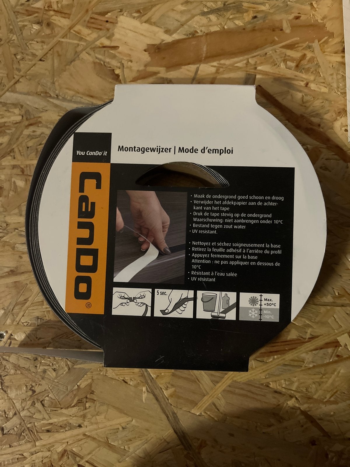 CanDo Antislip tape voor traprenovatie - 18m/25mm, Kunststof, Overige typen, Nieuw, Ophalen of Verzenden