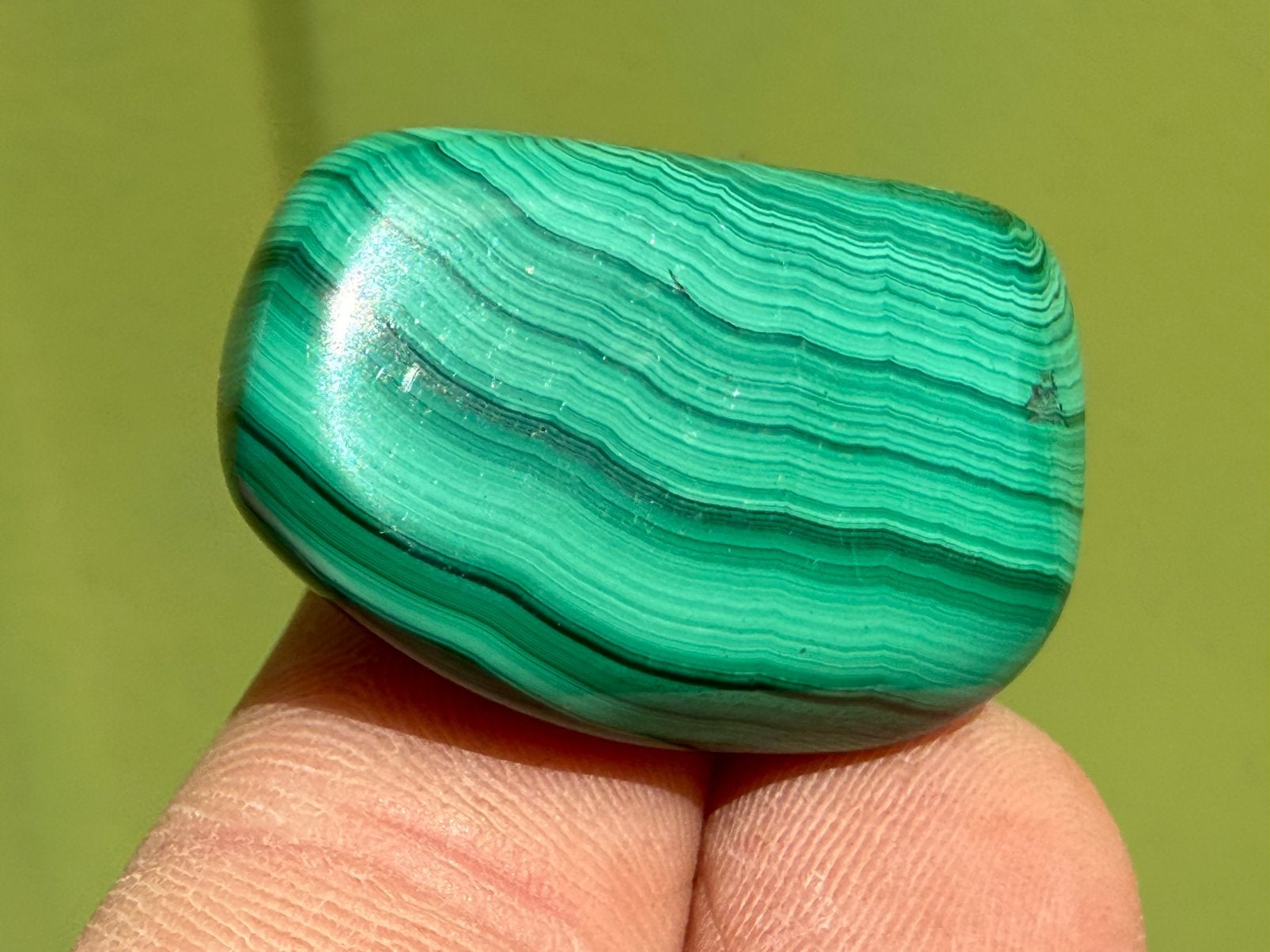 Malachiet broekzaksteen mineralen edelstenen, Verzamelen, Mineralen en Fossielen, Ophalen of Verzenden, Mineraal