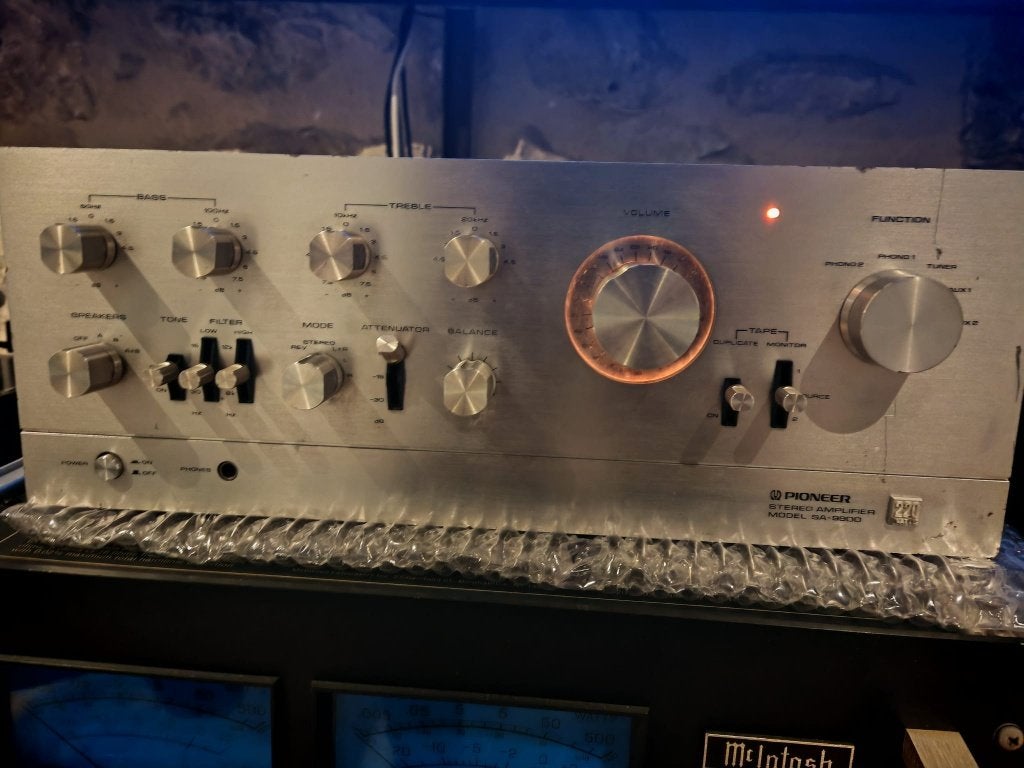 Pioneer SA-9900 – Pioneer Flagship Vintage Integrated Amp, Verzenden, Refurbished, Pioneer, Minder dan 60 watt