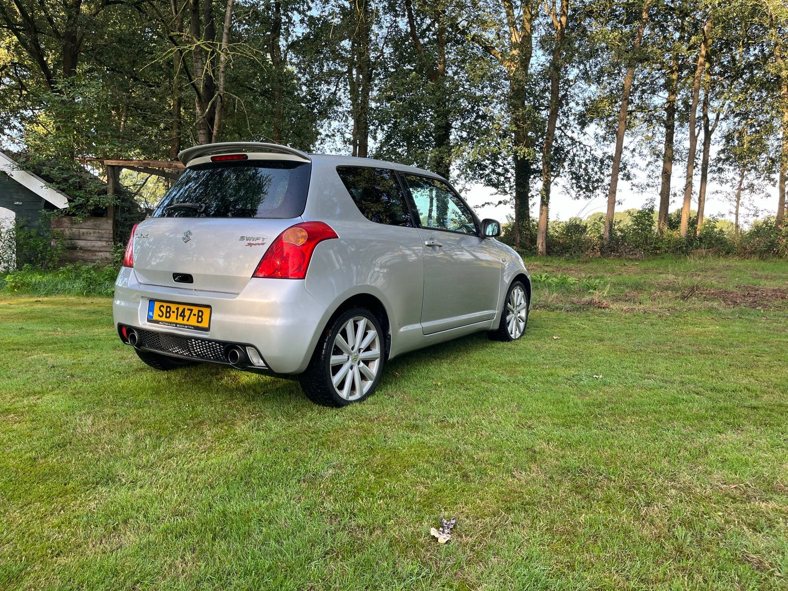 Suzuki Swift 1.6 3D Sport 2008 Grijs, Voorwielaandrijving, 1005 kg, 125 pk, 40 €/maand