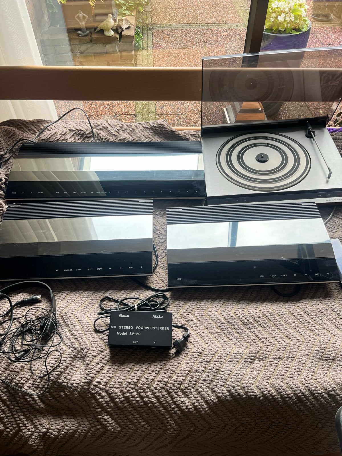 Bang & Olufsen Beosystem 4500 en speakers, Audio, Tv en Foto, Ophalen, Gebruikt, Cassettedeck, Losse componenten