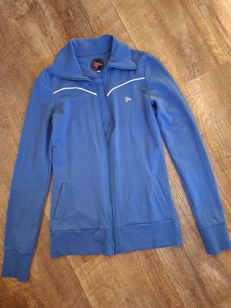 Vestje tante Betsy, Ophalen of Verzenden, Zo goed als nieuw, Maat 34 (XS) of kleiner, Blauw
