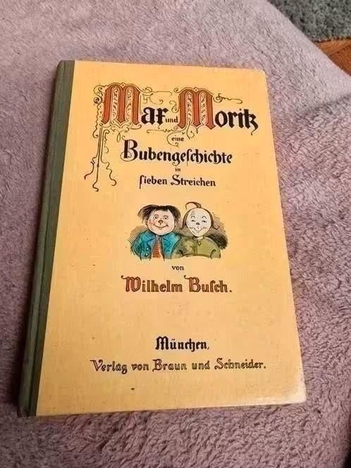 Max und Moritz oud kinderboek 1956, Boeken, Ophalen of Verzenden