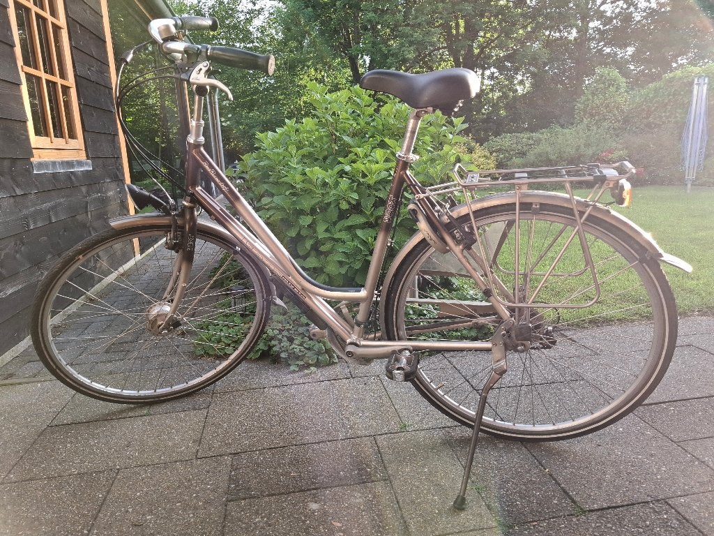 Koga myiata road runner lady, Fietsen en Brommers, Fietsen | Dames | Damesfietsen, Gebruikt, Velgrem, Versnellingen, 56 cm of meer
