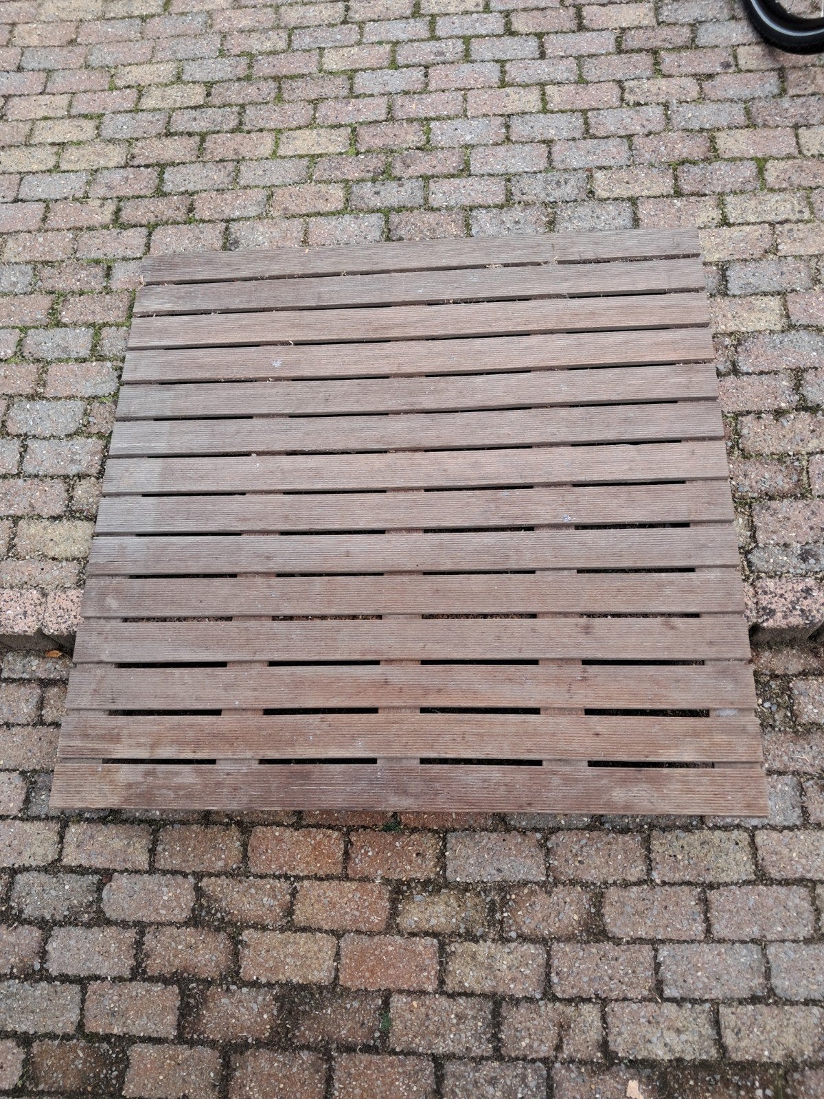 vlonder tgel 1 x 1, Ophalen, Hout
