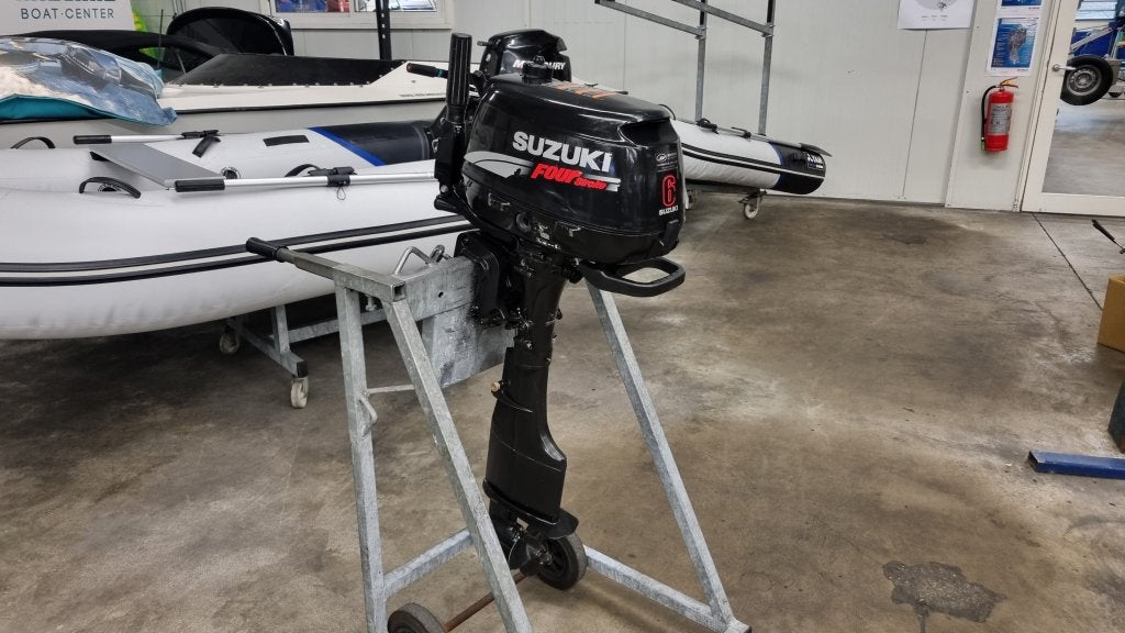 Suzuki DF6L 4-takt langstaart, Watersport en Boten, Gebruikt, Benzine, Buitenboordmotor, 5 tot 10 pk