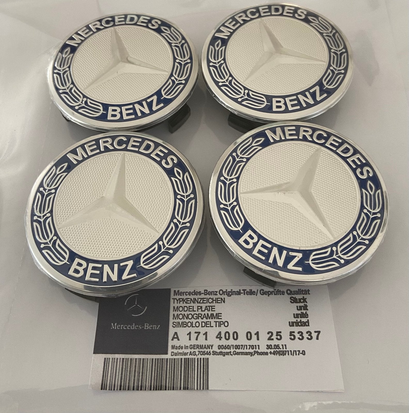 Naafdoppen Nieuw mercedes 30%Korting€3,50 P.st.AMG€5,- P.st., Ophalen of Verzenden, Nieuw