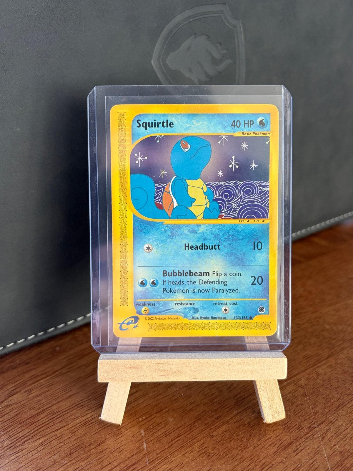 Squirtle #132/165 - Expedition Base Set 2002, Ophalen of Verzenden, Gebruikt, Losse kaart