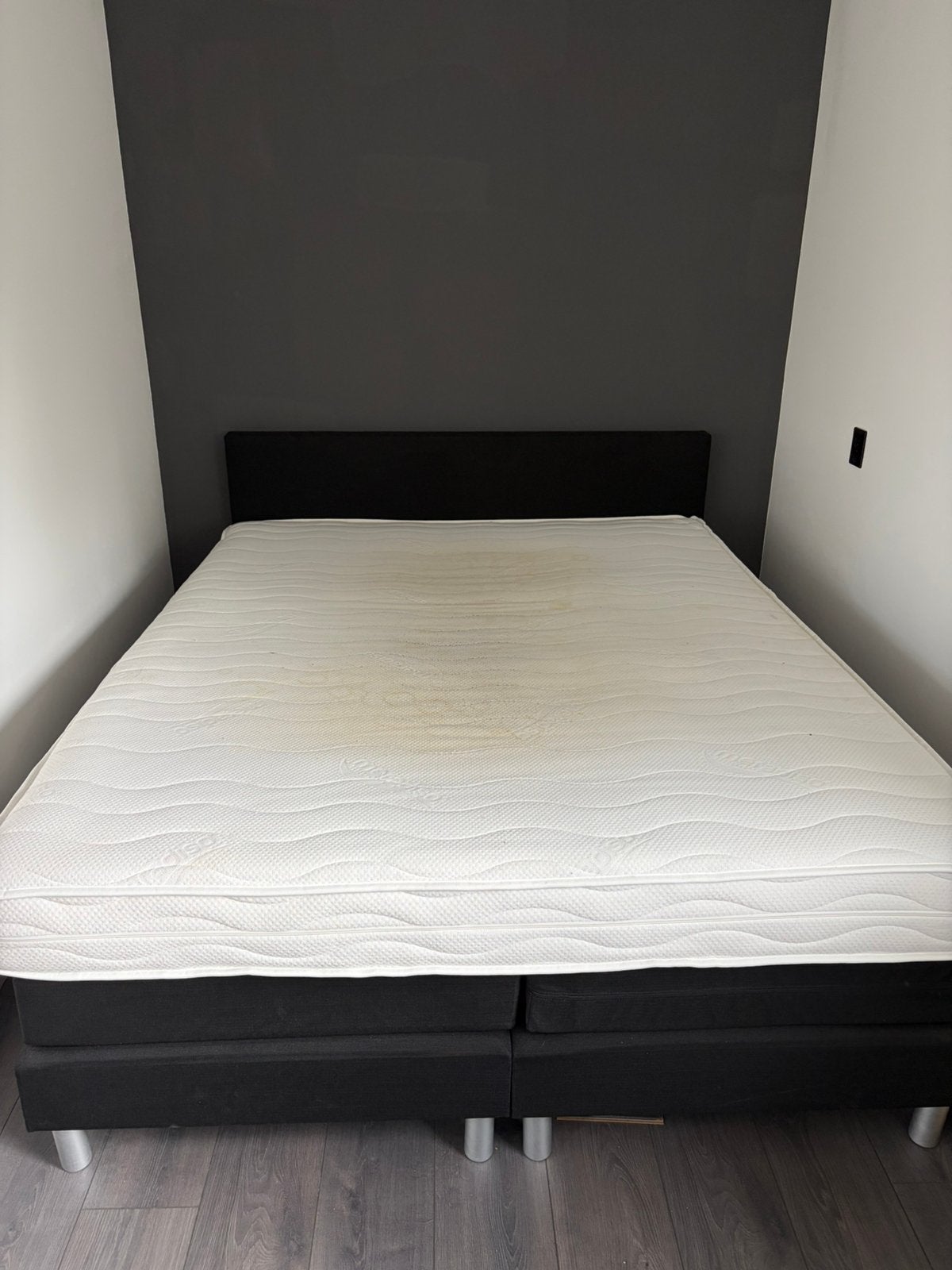 Boxspring, Ophalen, Gebruikt, Tweepersoons, 160 cm