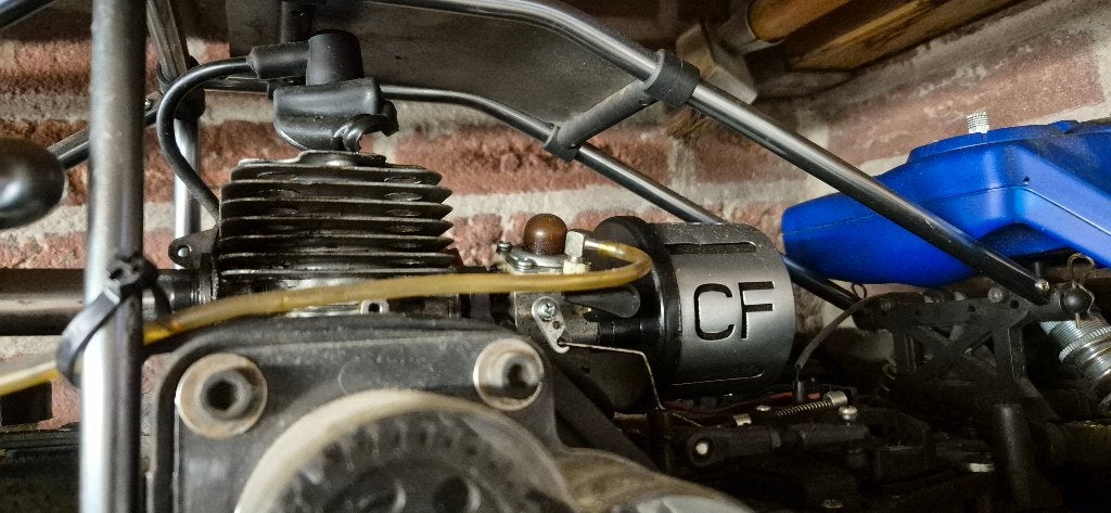 reely carbon fighter, Benzine, Gebruikt, Auto offroad, Ophalen of Verzenden