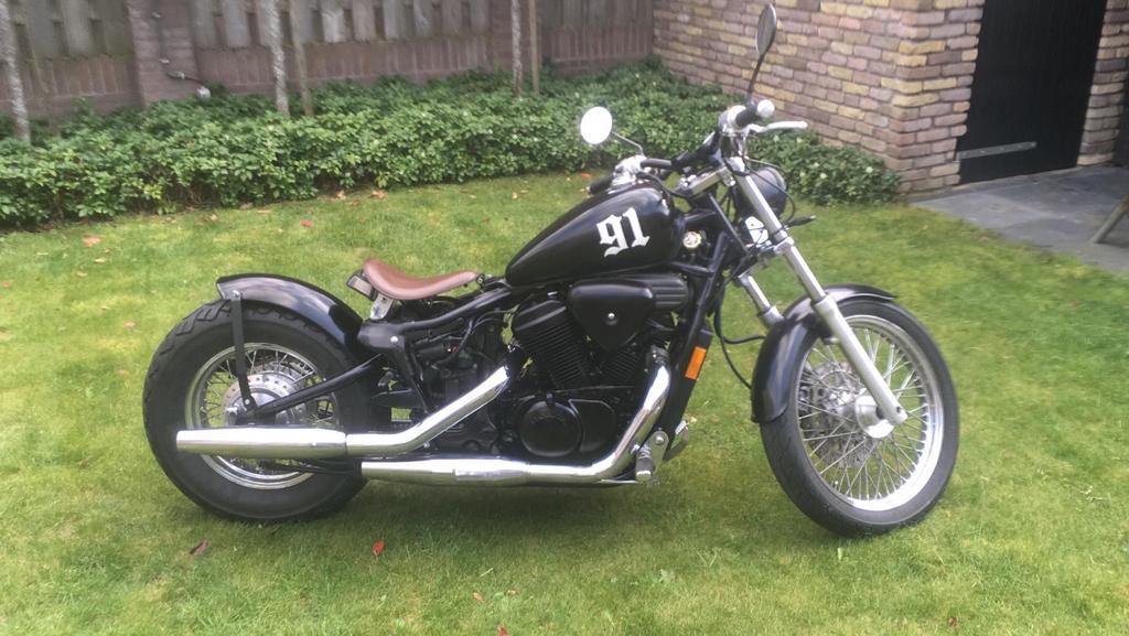 Honda Shadow Bobber - Unieke Custom Motor, Motoren, Motoren | Honda, 2 cilinders, Particulier, Meer dan 35 kW, Chopper
