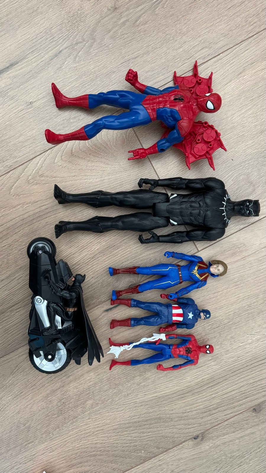 Diverse Marvel en DC Superhelden Poppen Set, Kinderen en Baby's, Ophalen of Verzenden, Gebruikt