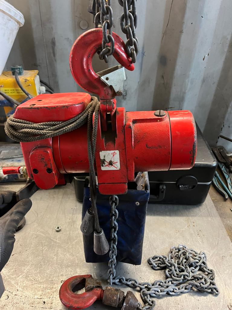 Pneumatische takel 250kg - Japanse kwaliteit, Ophalen of Verzenden