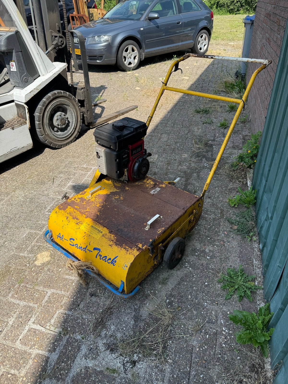 Inveegmachine veegmachine benzine borstel 35%, Ophalen, O, O, O